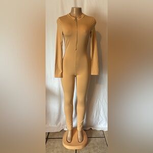 Women's Tan Jumpsuit